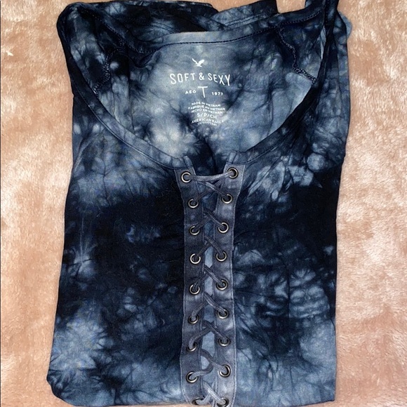 Tie Dye American Eagle shirt - Picture 3 of 4